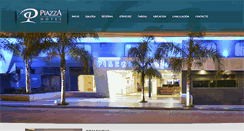 Desktop Screenshot of piazzahotel.com